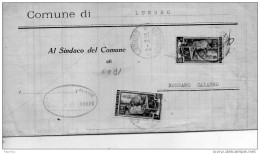 1961 LETTERA  CON ANNULLO LUNGRO COSENZA - 1946-60: Poststempel