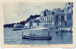 1923 NAPOLI  -  POSILLIPO VISITA DAL MARE - Napoli (Napels)