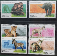 Sahara Occidentale 1996 Wildtiere 6v** Set - Africa (Other)