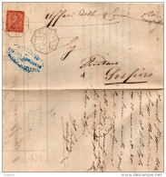 1884  LETTERA CON ANNULLO  OTTAGONALE  PIEVE D'OLMI CREMONA - Poststempel