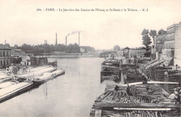 PARIS - La Jonction Des Canaux De L'Ourcq Et De St Denis à La Villette - Otros & Sin Clasificación