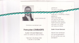 Zuster Vincent-Bernard (Francoise Lombaerts), Berchem 1924, Leuven 2005. Foto - Overlijden