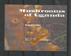 Uganda 2002 Mushrooms S/S Y.T. BF 344 (0) - Ouganda (1962-...)