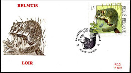 - 2480 - FDC - Natuur - Kleine Zoogdieren    - 1991-2000