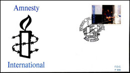 - 2422 - FDC - Internationale Solidariteit    - 1991-2000