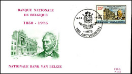 - 1781 - FDC - Nationale Bank Van België    - 1971-1980