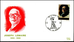 - 2047 - FDC - Joseph Lemaire (1882-1966)    - 1981-1990