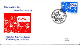 - 2681 - FDC - Eeuwfeest FUCAM    - 1991-2000