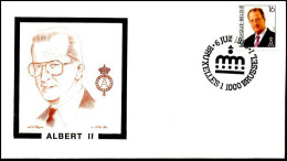 - 2639 - FDC - Koning Albert II   - 1991-2000