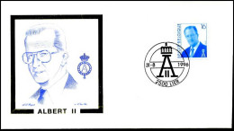 - 2660 - FDC - Koning Albert II   - 1991-2000