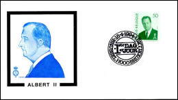 - 2551 - FDC - Koning Albert II   - 1991-2000