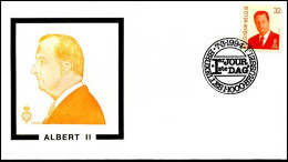 - 2537 - FDC - Koning Albert II   - 1991-2000