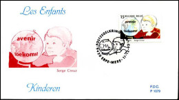 - 2531 - FDC - Kinderen, Acteurs Van De Toekomst    - 1991-2000