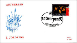 - 2497 - FDC - Antwerpen 93    - 1991-2000