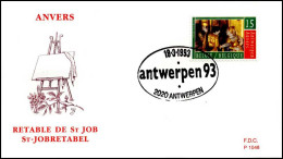 - 2498 - FDC - Antwerpen 93    - 1991-2000