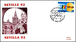 - 2448 - FDC - ""Sevilla '92""    - 1991-2000