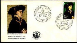 - 1300+1302 - FDC - Culturele Uitgifte   - 1961-1970