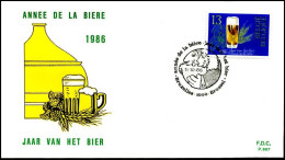 - 2230 - FDC - Belgisch Bier    - 1981-1990