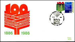- 2239 - FDC - Christelijk Syndicalisme    - 1981-1990