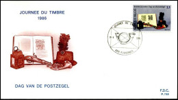 - 2210 - FDC - Dag Van De Postzegel    - 1981-1990