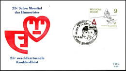 - 2224 - FDC - Jeugdfilatelie    - 1981-1990