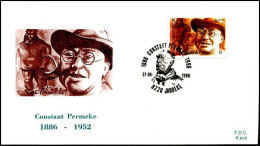 - 2225 - FDC - Belgische Figuren    - 1981-1990