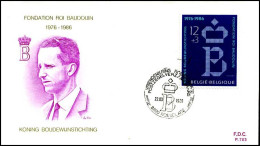 - 2204 - FDC - Koning Boudewijnstichting    - 1981-1990
