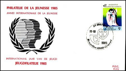 - 2192 - FDC - Jeugdfilatelie    - 1981-1990