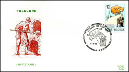 - 2184 - FDC - Folkloristische Uitgifte    - 1981-1990