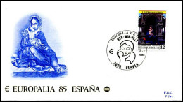 - 2157 - FDC - ""Europalia 85 Espana"".    - 1981-1990