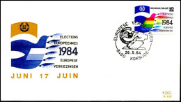 - 2133 - FDC - Europese Verkiezingen    - 1981-1990