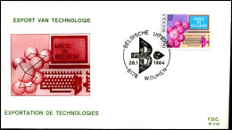 - 2116 - FDC - ""MADE IN BELGIUM II""    - 1981-1990
