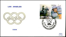 - 2121/22 - FDC - Olympische Spelen Los Angeles - 1981-1990