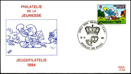 - 2150 - FDC - Jeugdfilatelie    - 1981-1990