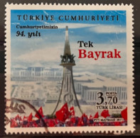 TURKEY 2017 Politics - Turkish Republic Anniversary Postally Used MICHEL # 4377 - Gebraucht