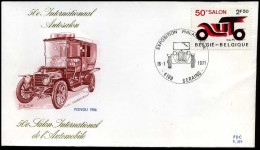 België - FDC -1568 50e Autosalon  --  Stempel : Seraing - 1971-1980