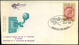 België - FDC - 1629 Belgica 72 - Stempel : Bruxelles-Brussel - 1971-1980
