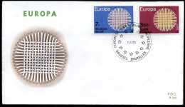 België - FDC -1530/31 Europa CEPT --  Stempel : Brussel-Bruxelles - 1961-1970