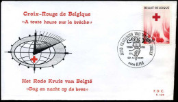 België - FDC -1588 Rode Kruis Van België  --  Stempel : Ieper - 1971-1980