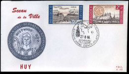 België - FDC -1385/88 Culturele Uitgifte   --  Stempel : Antwerpen - 1961-1970