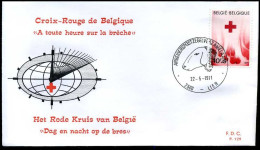 België - FDC -1588 Rode Kruis Van België   --  Stempel : Lier - 1971-1980