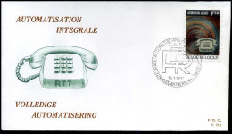 België - FDC -1567 Automatisatie Telefooncentrale   --  Stempel : Antwerpen - 1971-1980