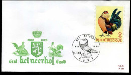 België - FDC -1513 Antwerpse Baardkriel --  Stempel : Gent - 1961-1970