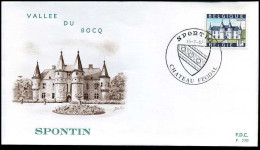 België - FDC -1423 Spontin  --  Stempel : Spontin - 1961-1970