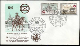 België - FDC -1395/96 Landsbond Der Postzegelkringen  --  Stempel : Bruxelles-Brussel - 1961-1970