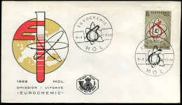 België - FDC -1383 Eurochemic Te Mol --  Stempel : Mol - 1961-1970