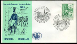 België - FDC -1328 Dag Van De Postzegel  --  Stempel : Brussel-Bruxelles - 1961-1970