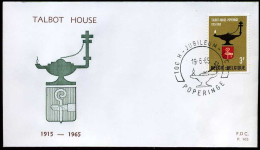 België - FDC -1336 Talbot House  --  Stempel : Poperinge - 1961-1970