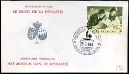België - FDC -1267 Internationale Rode Kruis -- Stempel : Bruxelles-Brussel - 1961-1970
