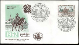België - FDC -1212 Dag Van De Postzegel -- Stempel : Bruxelles-Brussel - 1961-1970